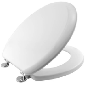 Fixing Instructions Included Bemis Montana White Toilet Seat
