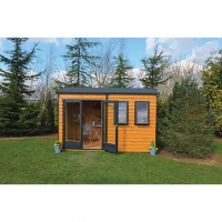 Wickes  Shire 12 x 7ft Double Glazed Timber Apex Garden Office