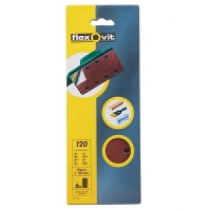 Abrasive Flexovit PTA Sanding Sheets 1/3 - 93 x 185mm - 120 Grit