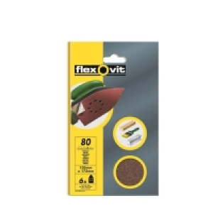 Aluminium Oxide Corner Sanding Sheet 105 x 175mm Assorted