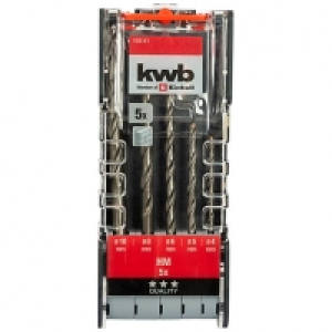Einhell Kwb Masonry Drill Bit Set - 5 Pack £7.00