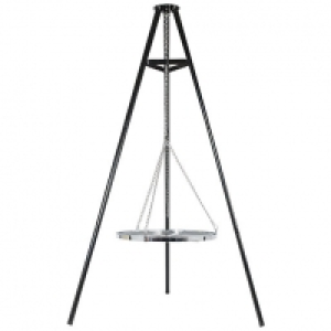 Wickes  La Hacienda Tripod Firepit with Hanging Grill