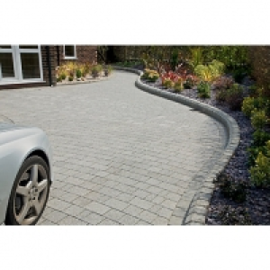 Marshalls Argent Driveway Block Paving Pack Mixed Size - Lig £520.00