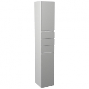 Wickes Hertford Dove Grey Tower Unit with Drawers - 300 x 17 £344.00