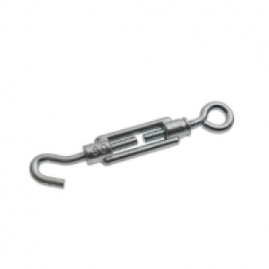 Wickes Bright Zinc Plated Turnbuckle Hook & Eye 6mm £2.00