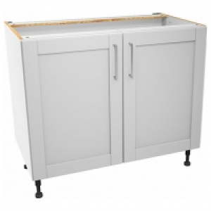Wickes Ohio Grey Shaker Base Unit - 1000mm £105.00