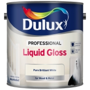 BMStores  Dulux Professional Liquid Gloss Paint 2.5L - Brilliant White