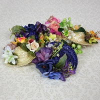 InExcess  Mini Bouquet of Flowers Hat Hair Clips - Pack of 12