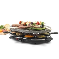 RobertDyas  Giles & Posner 8-Piece Stone Raclette Cooking Set
