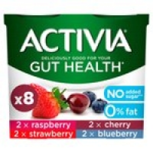 Activia Strawberry Red Fruit 0% Yogurt £2.50