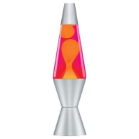 RobertDyas  Lava Lamp - Orange & Pink