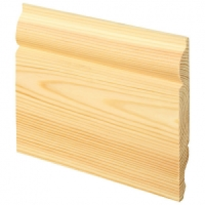 Wickes Dual Purpose Torus/Ogee Pine Skirting - 19mm x 119mm