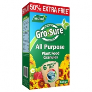Gro-Sure 6 Month Slow Release Plant Food - 1.1kg (+50% extra