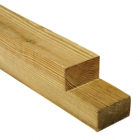 Wickes  Wickes Pine Easy Deck Bearer - 70 x 70 x 3000mm