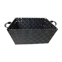 QDStores  Large Storage Basket - Grey