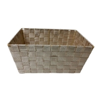 QDStores  Small Storage Basket - Cream