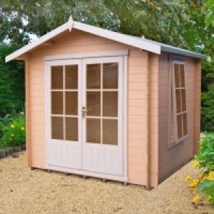 Shire Barnsdale Untreated 19mm Garden Log Cabin & Veranda 9 £1,634.00