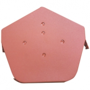 Easy-Trim Verge U Angled Ridge Cap Terracotta