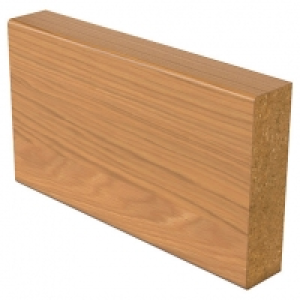 Square Edge Oak Veneer Architrave - 18 x 69mm x 2.1m - Pack  £51.00