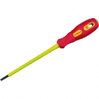 Wickes  Wickes VDE 2.5mm Soft Grip Slotted Screwdriver - 75mm