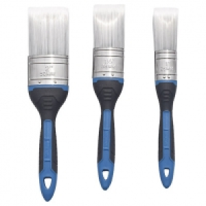 All Purpose Soft Grip Paint Brushes - Pack of 3 £6.00