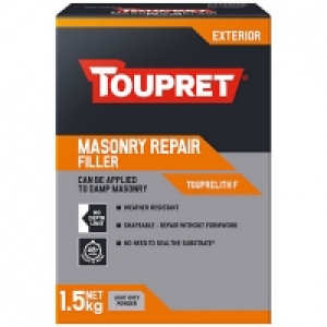 Wickes  Toupret Masonry Repair Powder Filler - 1.5kg