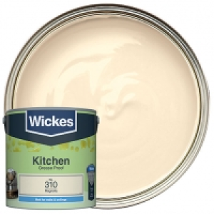 Wickes Magnolia - No. 310 Kitchen Matt Emulsion Paint - 2.5L £16.00