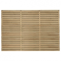 Wickes  Forest Garden Double Slatted Fence Panel 6 x 4 ft 4 Pack