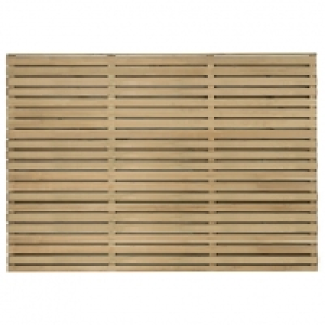 Wickes  Forest Garden Double Slatted Fence Panel 6 x 4 ft 4 Pack