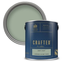 Homebase Water Based CRAFTED by Crown Flat Matt Interior Wall, Ceiling and Wood P