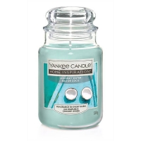 Homebase Glass, Wax, Wick Yankee Candle Home Inspiration Large Jar Coconut Water