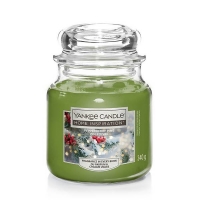 Homebase Glass, Wax, Wick Yankee Candle Home Inspiration Medium Jar Pepperberry Pine