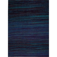 Homebase Grey (346830) Karnaby Stripe Blue Rug - 120 x 170cm