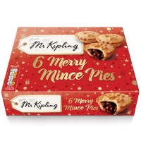 BMStores  Mr Kipling Merry Mince Pies 6pk