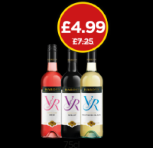 Hardys VR Rose, Merlot, Sauvignon Blanc