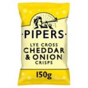 Pipers Lye Cross Cheddar & Onion Crisps £1.50