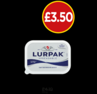 Lurpak Spreadable £3.50
