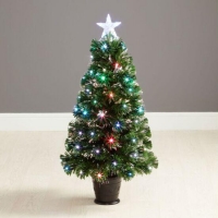 RobertDyas  3ft Robert Dyas Westbury Fibre Optic Christmas Tree