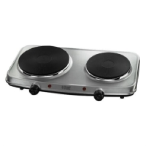 Russell Hobbs 15199 2 Plate Mini 2250W Electric Hob - Stainl £37.99