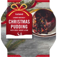Iceland  Iceland Christmas Pudding 100g