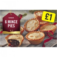 Iceland  Iceland 6 Mince Pies