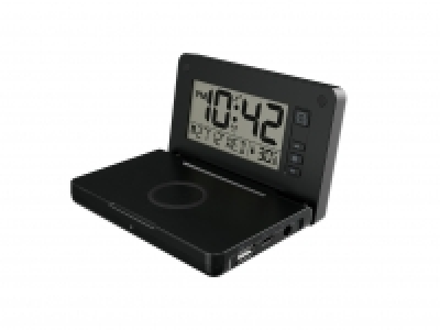Silvercrest Alarm Clock with Qi Charging Station