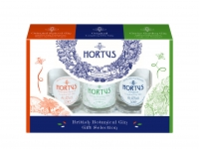 Hortus British Botanical Gin Gift Selection