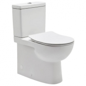 Wickes Phoenix Comfort Height Close Coupled Toilet Pan, Cist