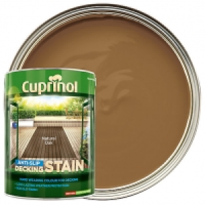 Cuprinol Anti-Slip Decking Stain - Natural Oak 5L £40.00