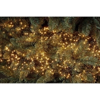 Homebase Yes 1000 LED Timer Cluster String Christmas Lights - Warm White