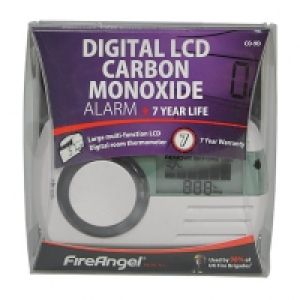 FireAngel 7 Year Sealed Battery Digital Carbon Monoxide Alar £22.65