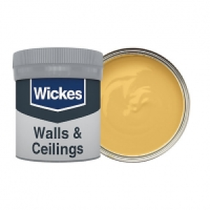 Wickes Mustard Yellow - No. 511 Vinyl Matt Emulsion Paint Te £1.49