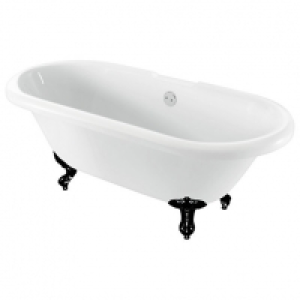 Wickes Traditional Black Claw Feet for Traditional Baths £126.00