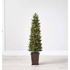 5ft Pre-lit / Pre-Decorated Berries Pot Christmas Tree £75.00